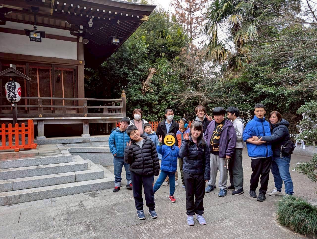 ⛩️初詣とだるまさん制作😄